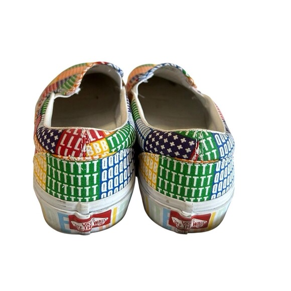 Vans Classic Slip On Pride Rainbow Skate Unisex Casual Sneaker Shoes  M8 - W 9.5 - Picture 9 of 12